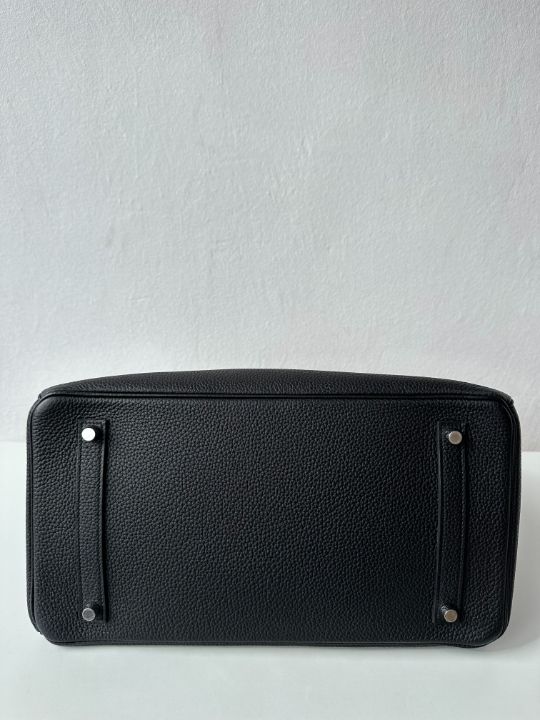 Hermès Birkin 35 Black Togo Palladium Hardware