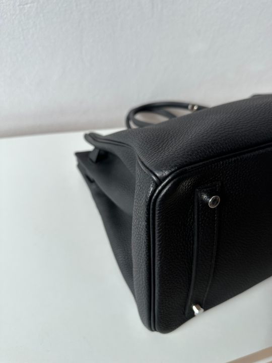 Hermès Birkin 35 Black Togo Palladium Hardware