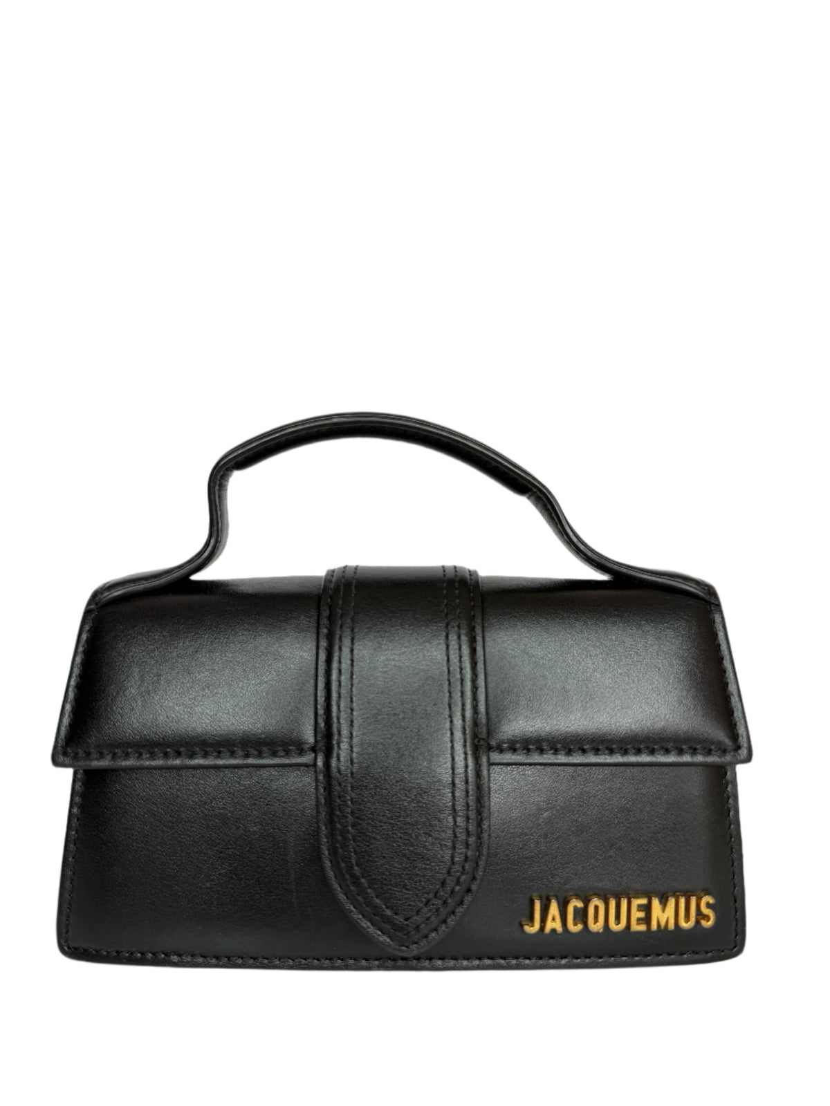 Jacquemus Le Bambino Black Leather Crossbody Bag