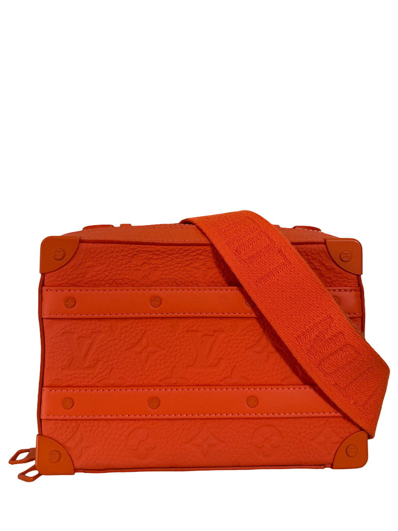 Louis Vuitton Soft Trunk Taurillon Monogram Orange