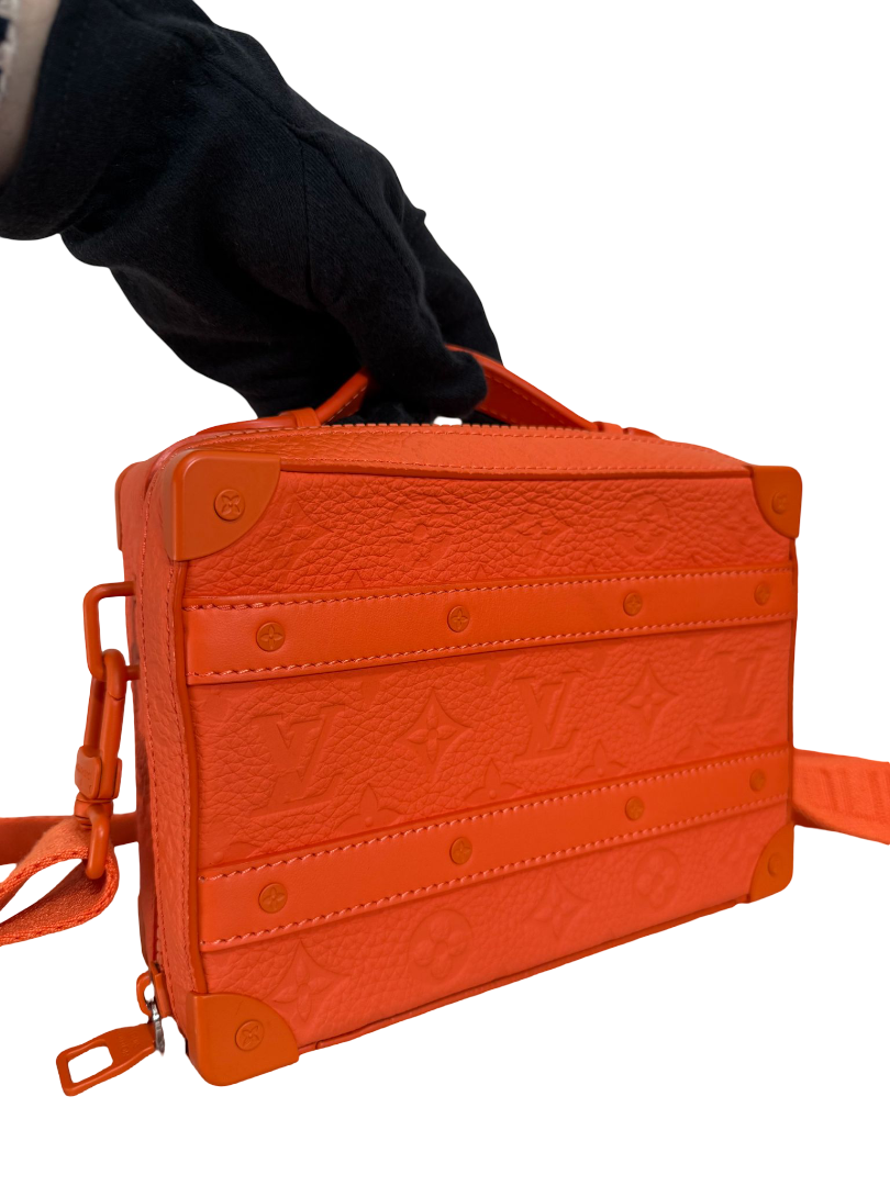 Louis Vuitton Soft Trunk Taurillon Monogram Orange