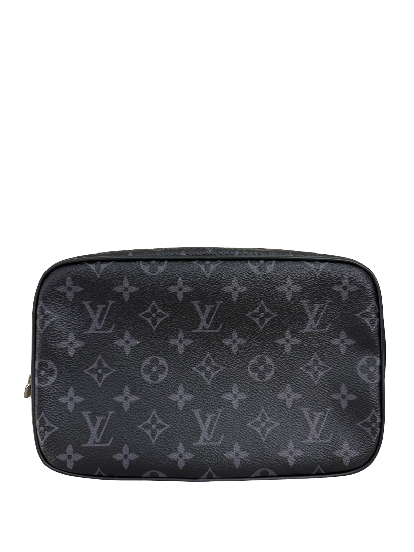 Louis Vuitton Toilet Pouch GM Monogram Eclipse Canvas