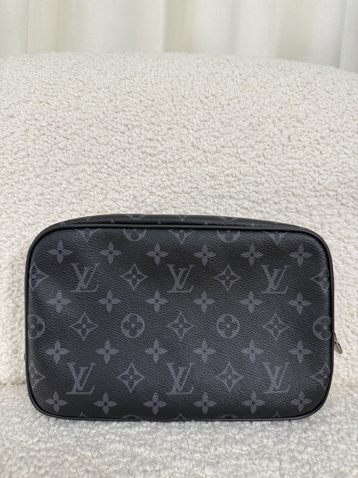 Louis Vuitton Toilet Pouch GM Monogram Eclipse Canvas