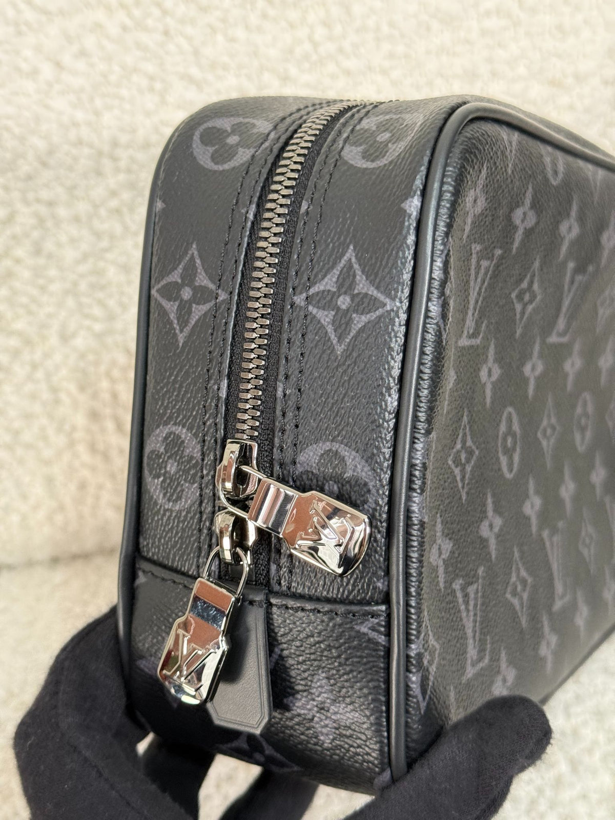 Louis Vuitton Toilet Pouch GM Monogram Eclipse Canvas