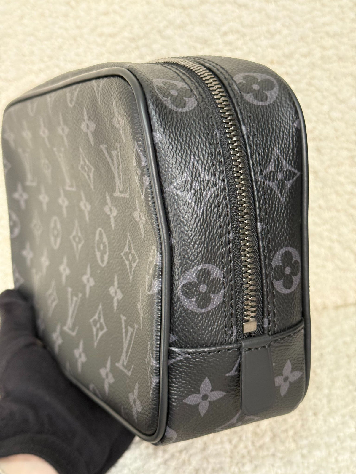 Louis Vuitton Toilet Pouch GM Monogram Eclipse Canvas