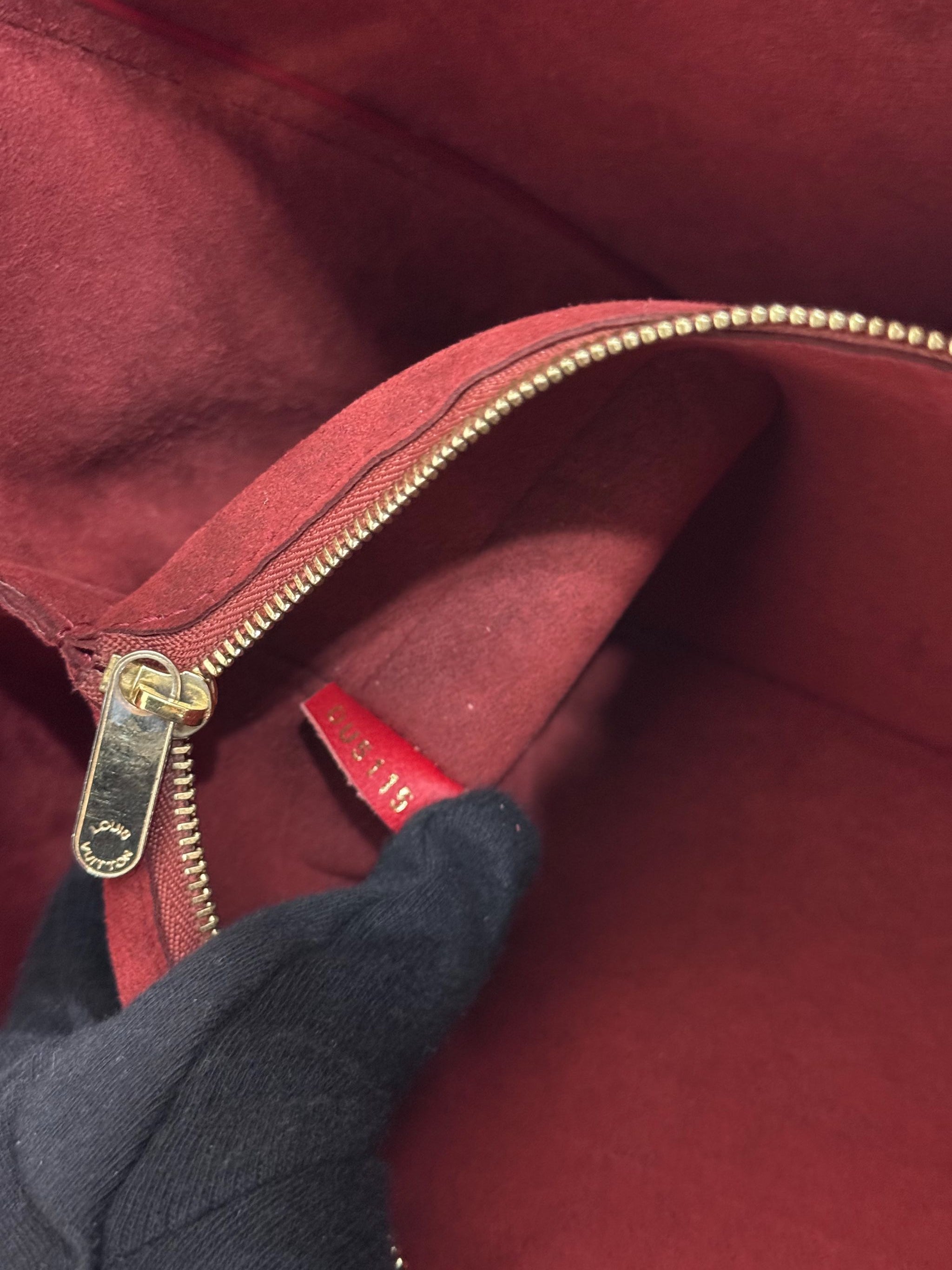 Louis Vuitton Monogram Canvas and Cerise Leather Kimono Tote Bag