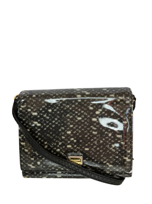 Dolce Gabbana Patent Leather Crossbody Bag