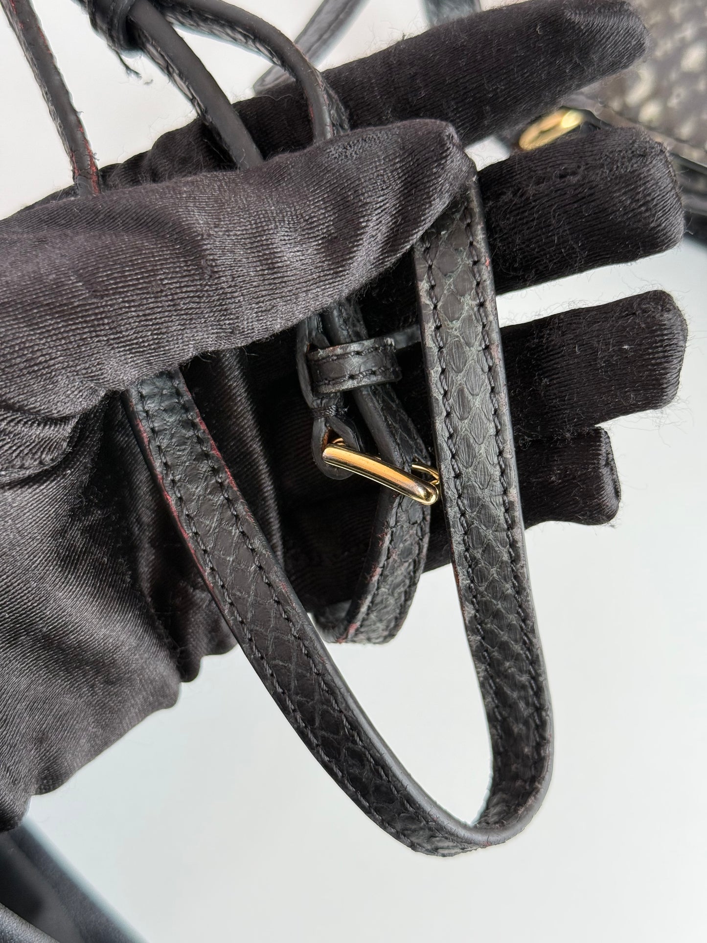 Dolce Gabbana Patent Leather Crossbody Bag