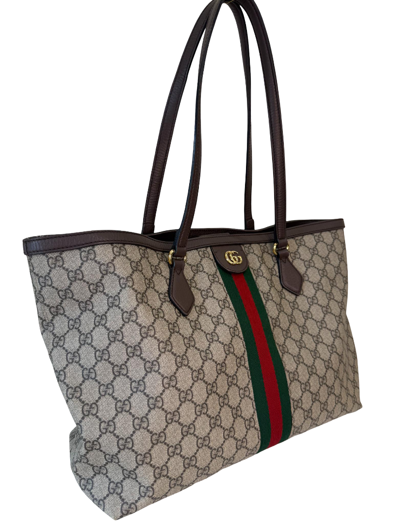 Gucci Medium GG Canvas Ophidia Tote Bag