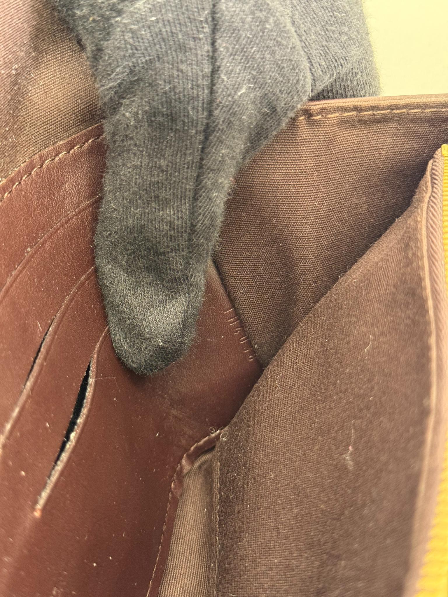 Louis Vuitton Amarante Monogram Vernis Sunset Boulevard Pochette