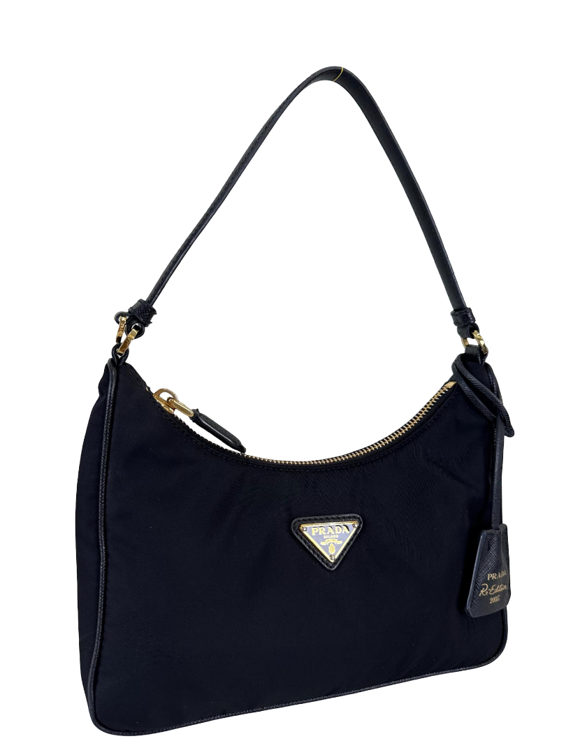 Prada Re-Edition 2005 Re-Nylon Black Pochette