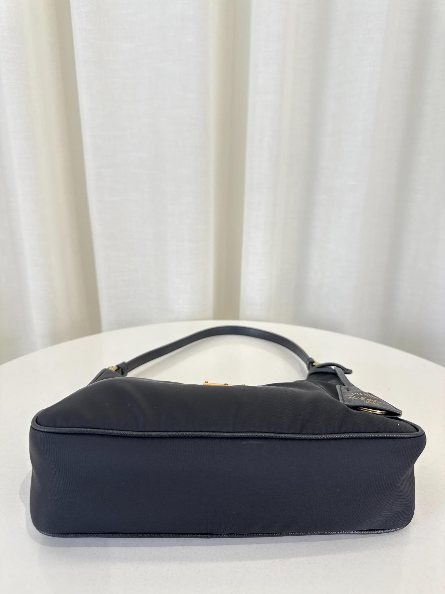 Prada Re-Edition 2005 Re-Nylon Black Pochette