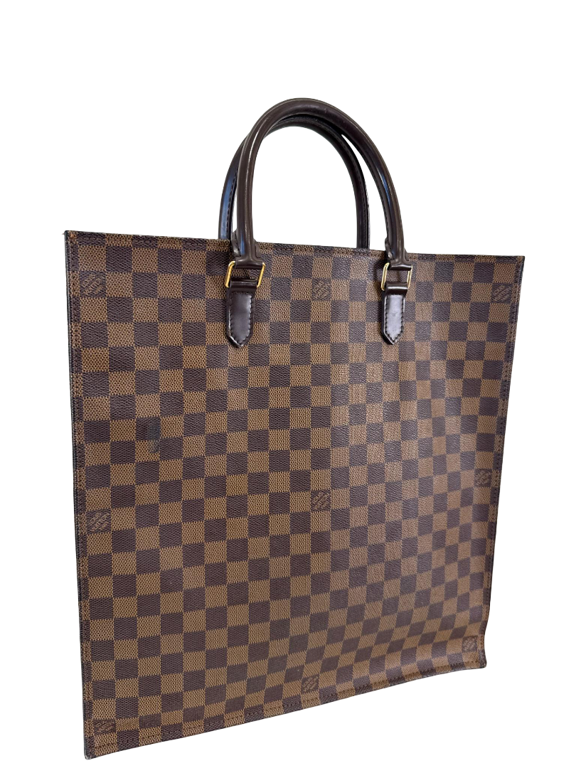 Louis Vuitton Sac Plat GM Damier Ebene Canvas