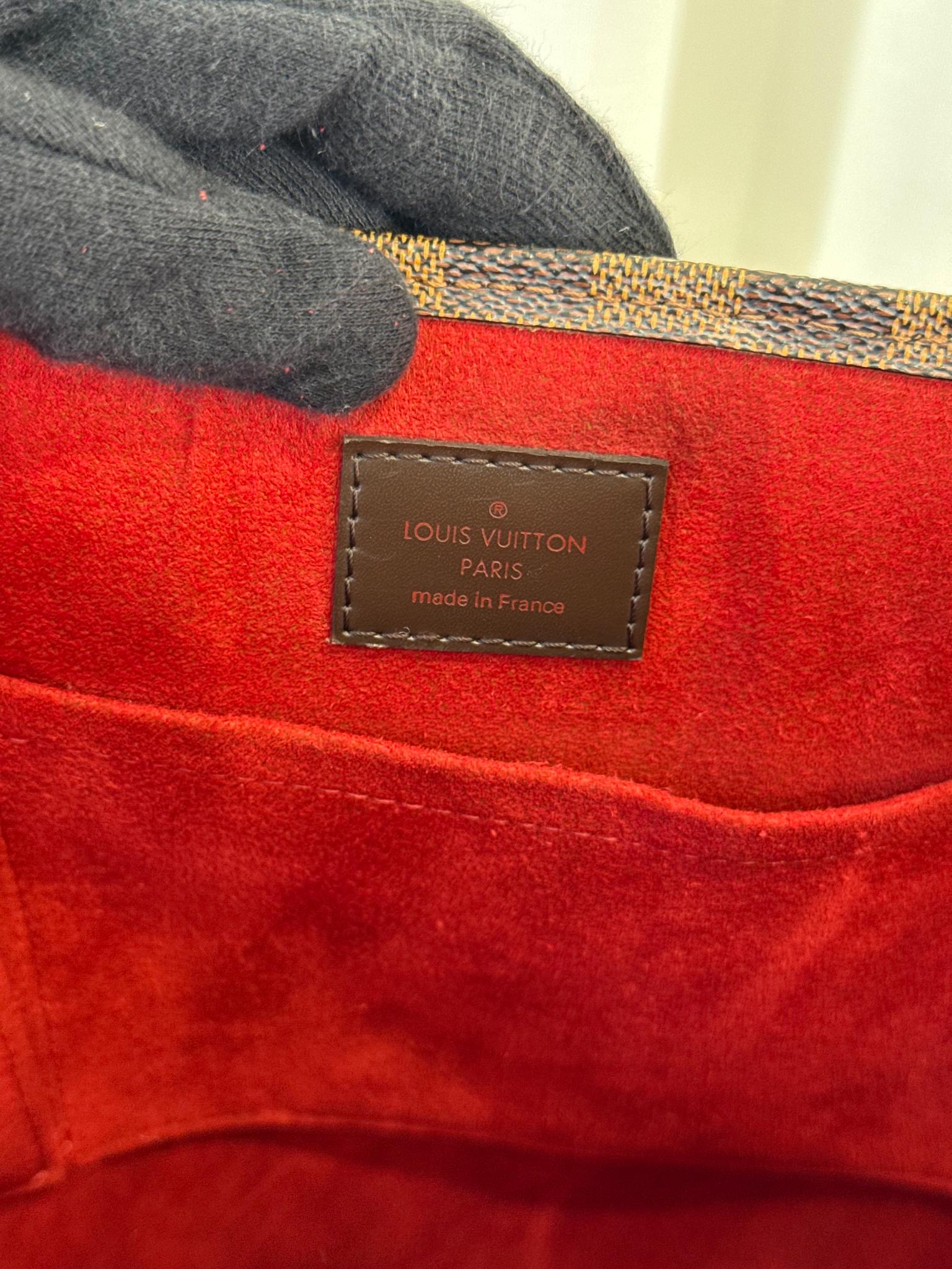 Louis Vuitton Sac Plat GM Damier Ebene Canvas