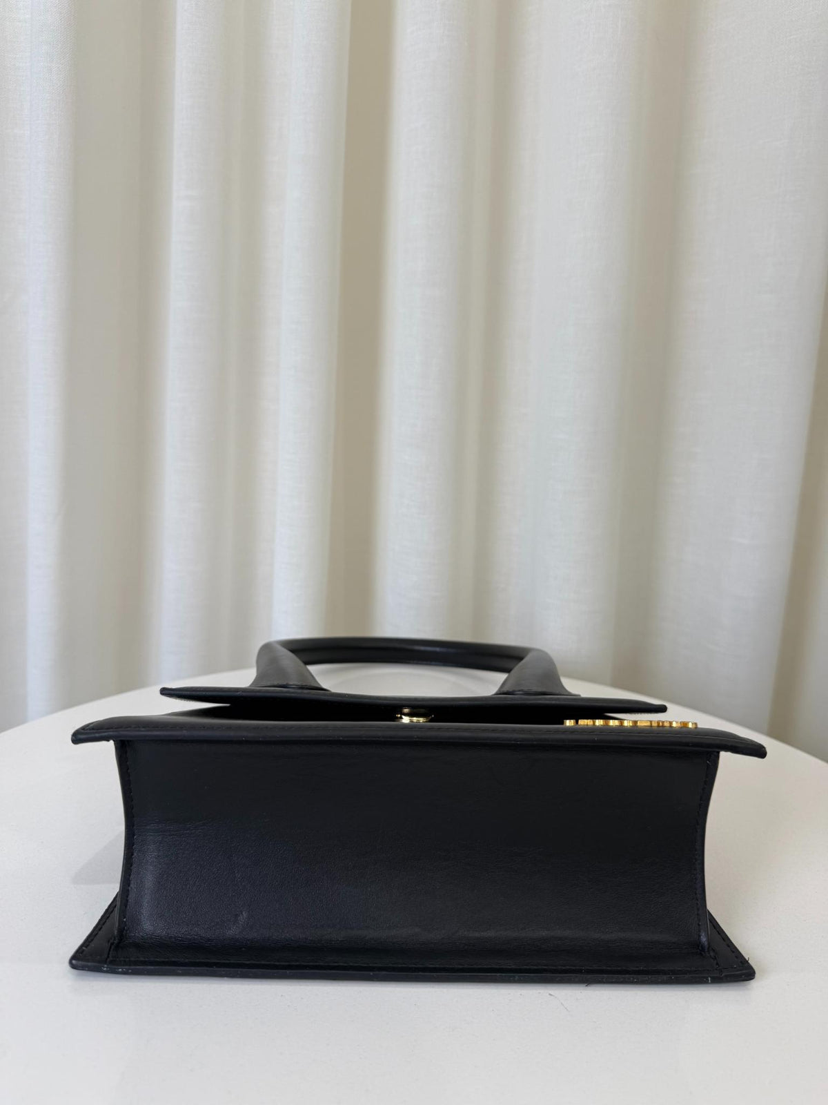 Jacquemus Le Grand Chiquito Black Leather Handbag
