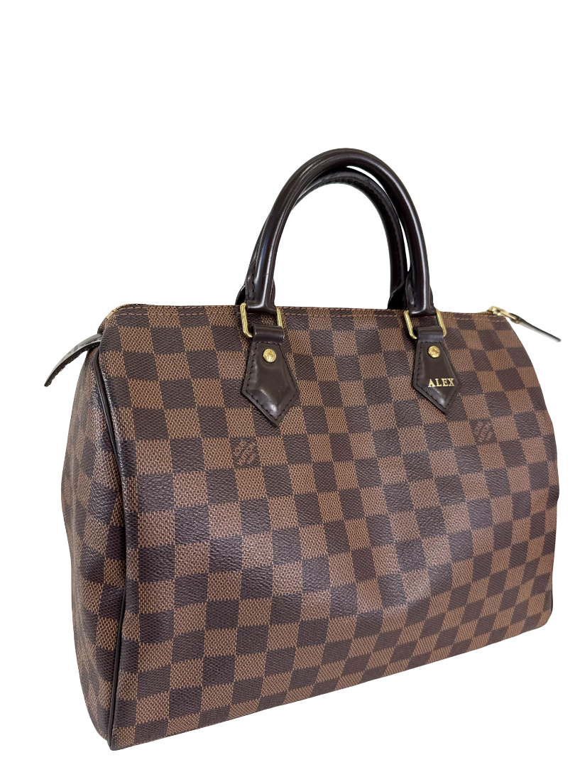 Louis Vuitton Speedy 30 Damier Ebene Canvas