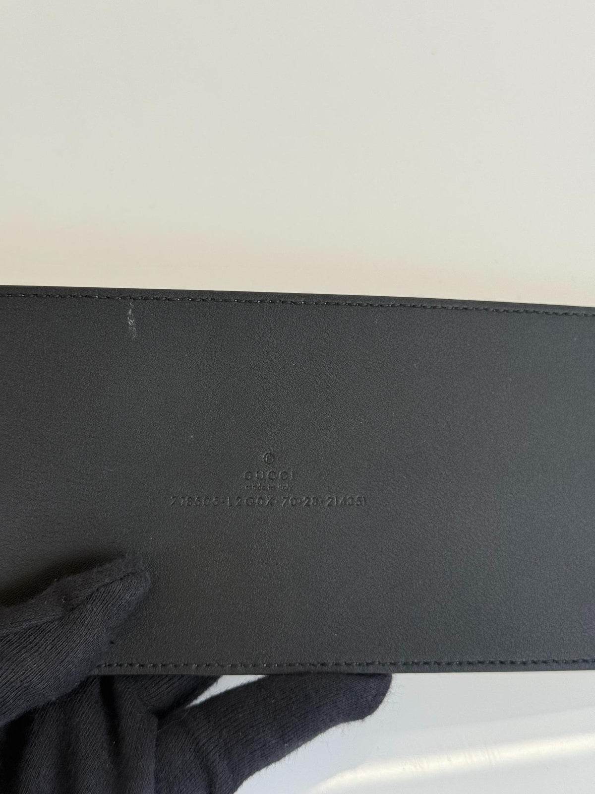 Gucci Python Leather Lunar New Year Wide Belt
