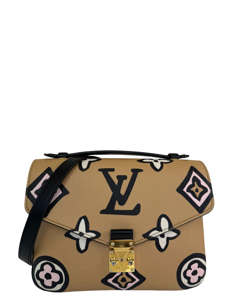Louis Vuitton Pochette Metis Wild at Heart Arizona Beige