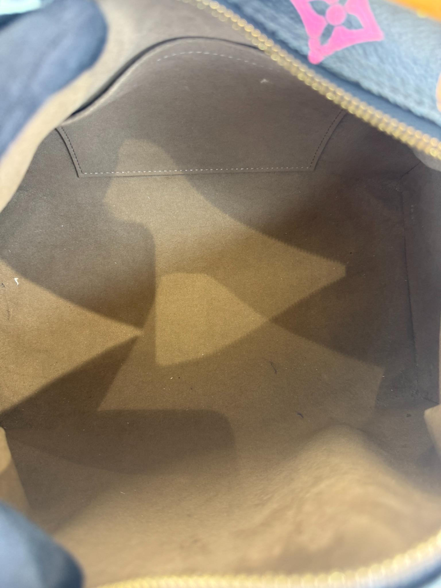Louis Vuitton x Takashi Murakami Speedy 30 Black Monogram Multicolore