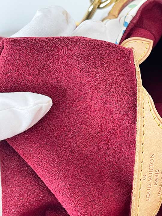 Louis Vuitton White Multicolor Canvas Marilyn Bag
