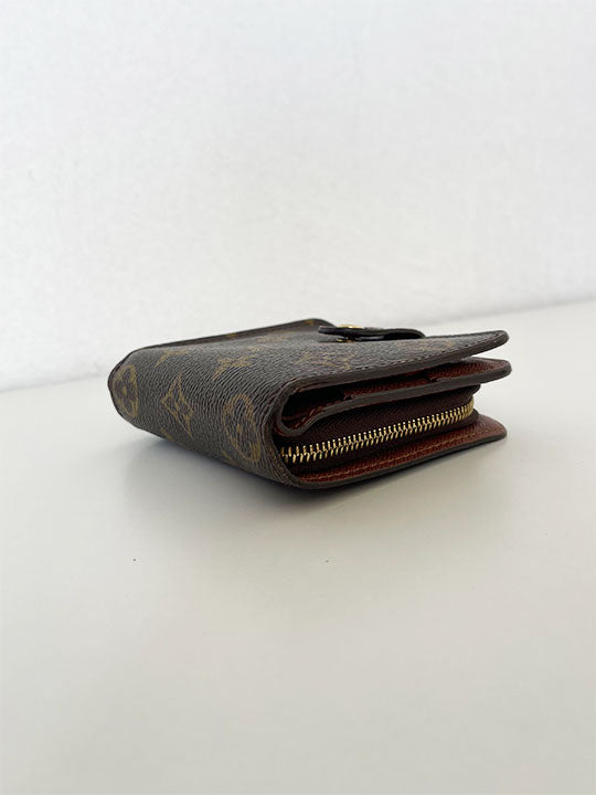 Louis Vuitton Monogram Canvas Compact Zip Wallet