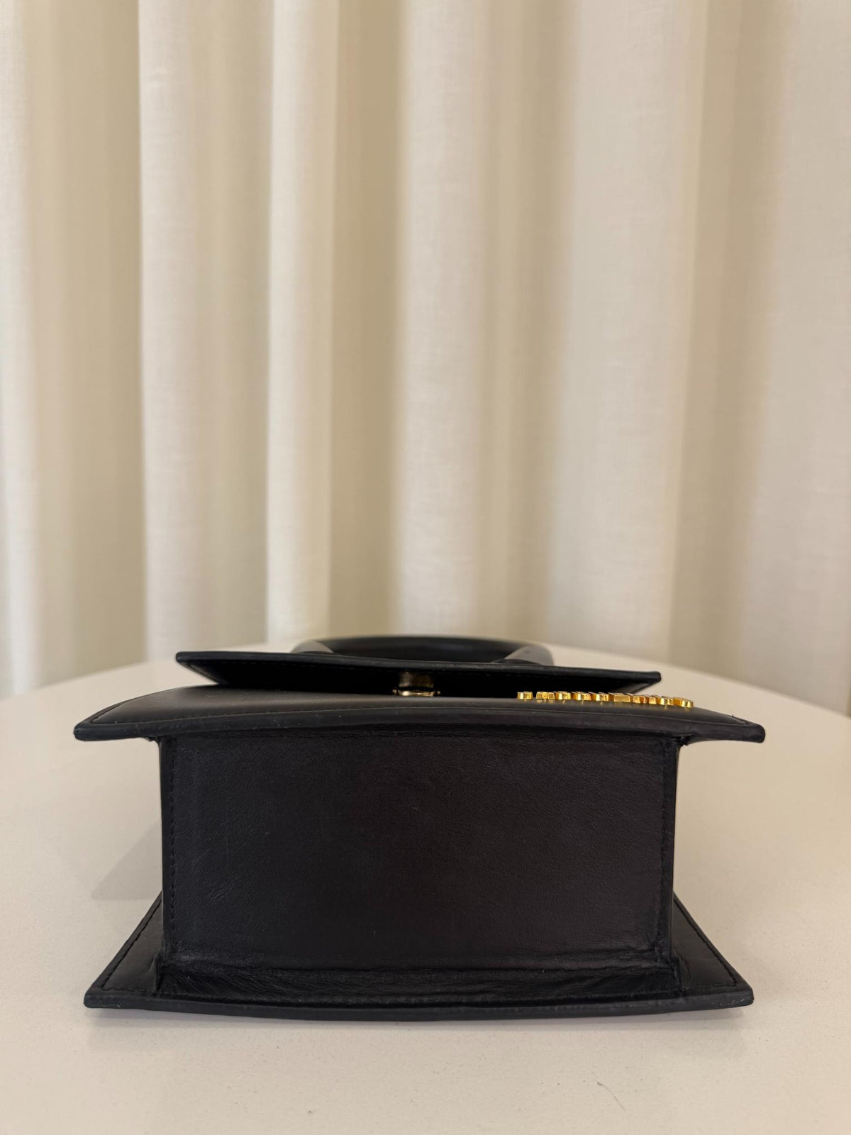 Jacquemus Le Chiquito Medium Black Leather Handbag (2)