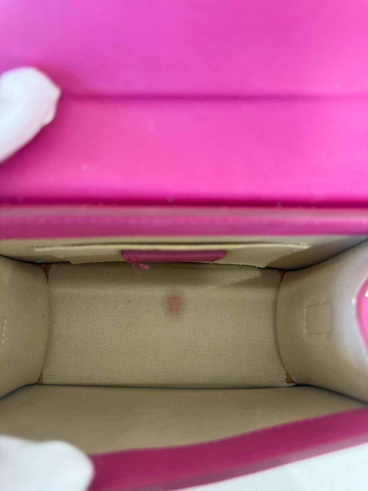 Jacquemus Le Chiquito Medium Pink Leather Handbag