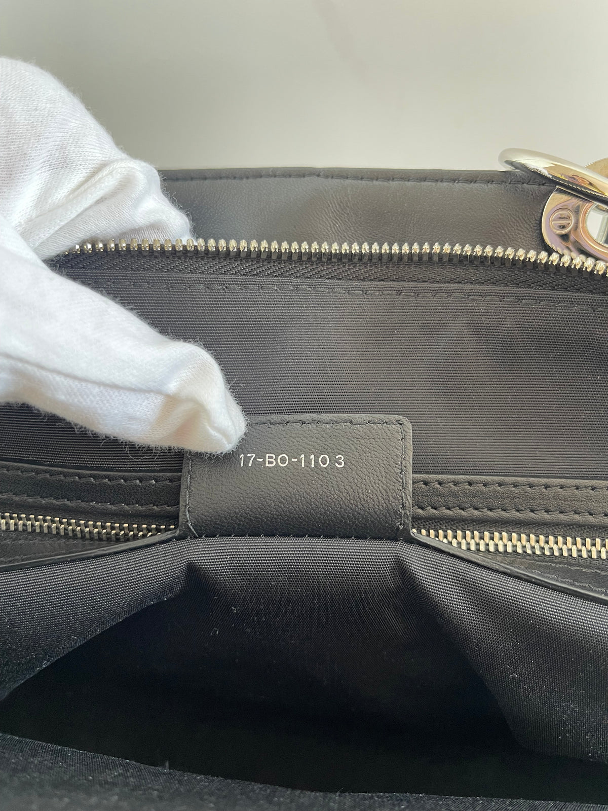 Dior Black Cannage Leather Small Soft Lady Dior Tote