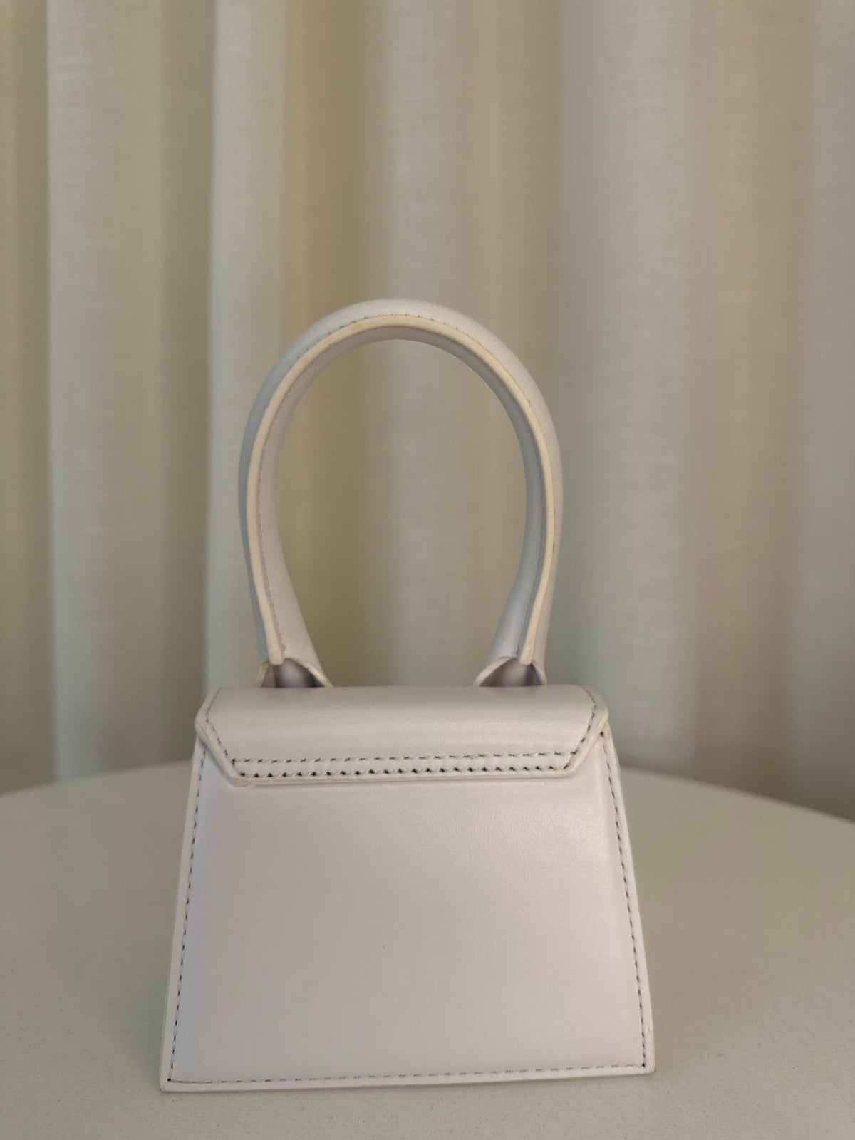 Jacquemus Le Chiquito Mini White Leather Bag