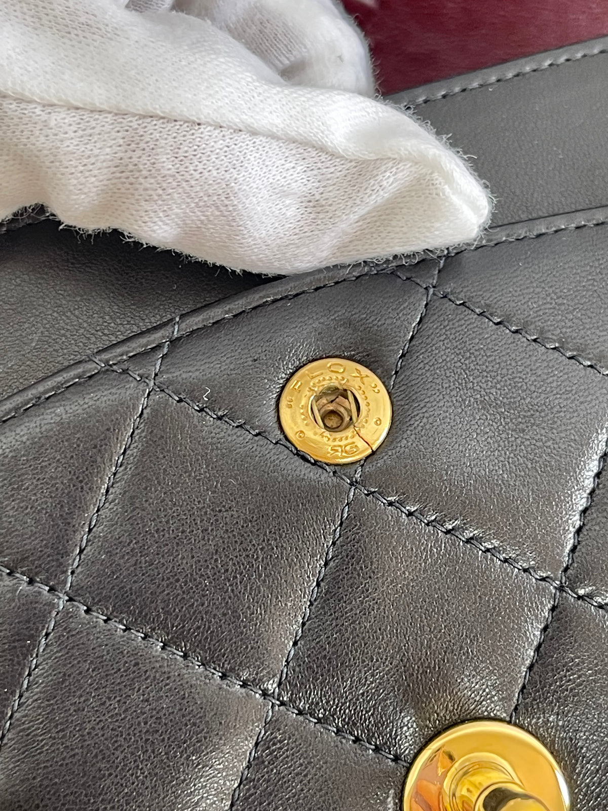 Chanel Classic Double Flap Small Black Lambskin Gold Hardware