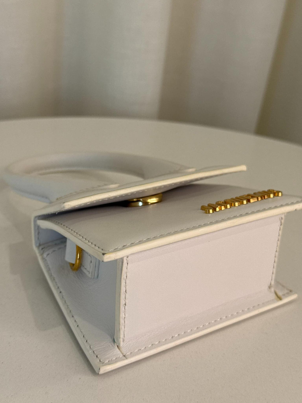 Jacquemus Le Chiquito Mini White Leather Bag