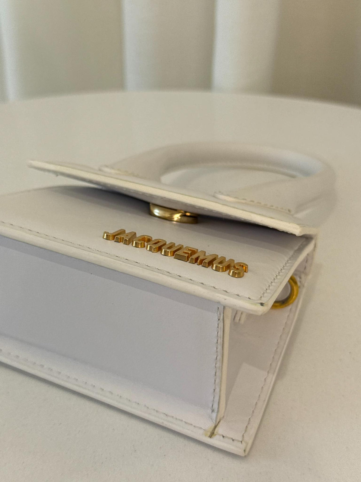 Jacquemus Le Chiquito Mini White Leather Bag