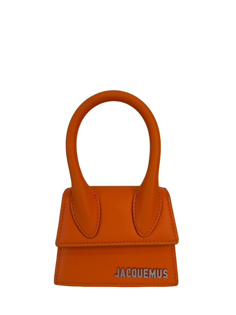 Jacquemus Le Chiquito Mini Orange Leather Bag