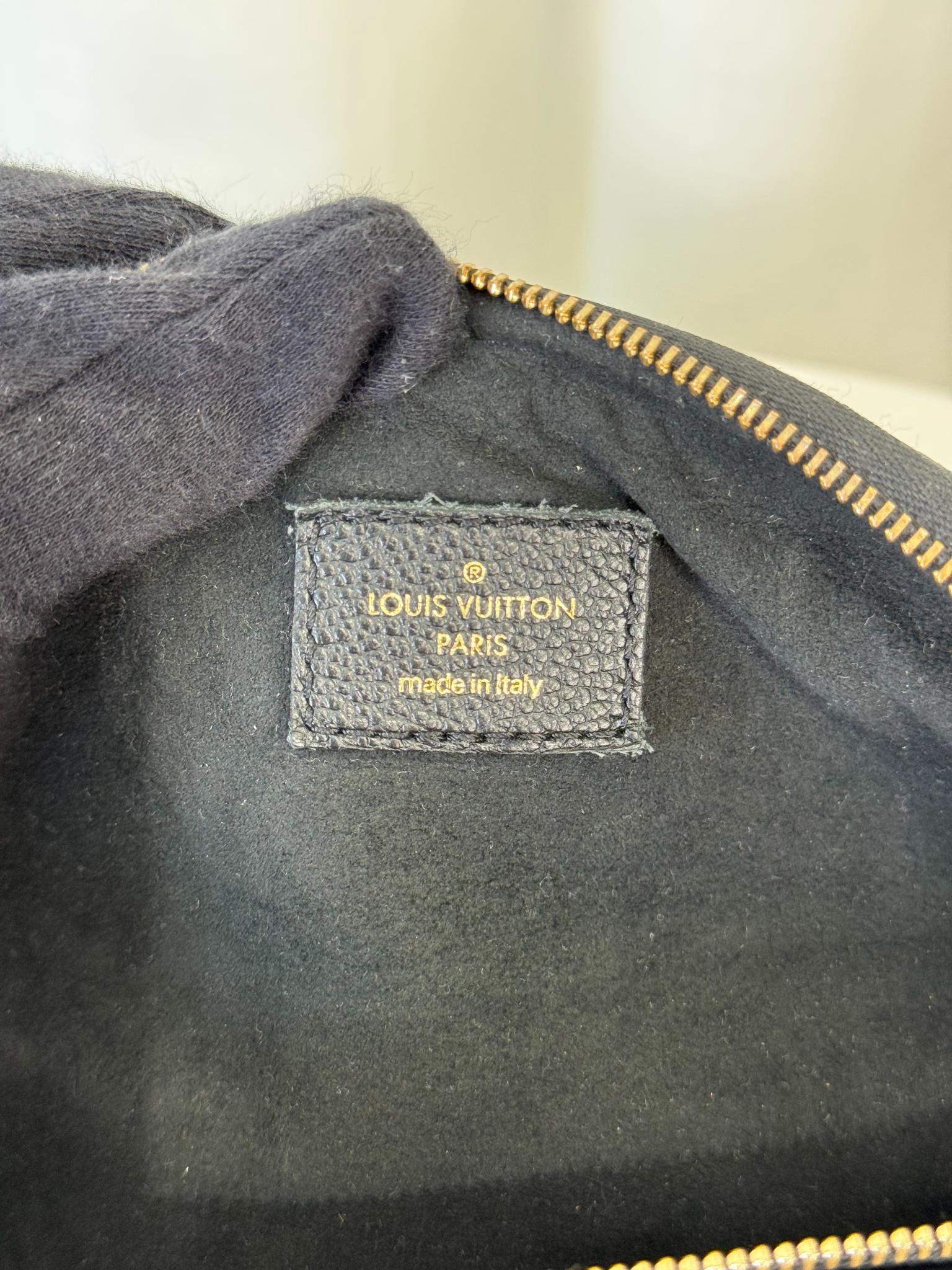 Louis Vuitton Mini Bumbag Black Monogram Empreinte Leather