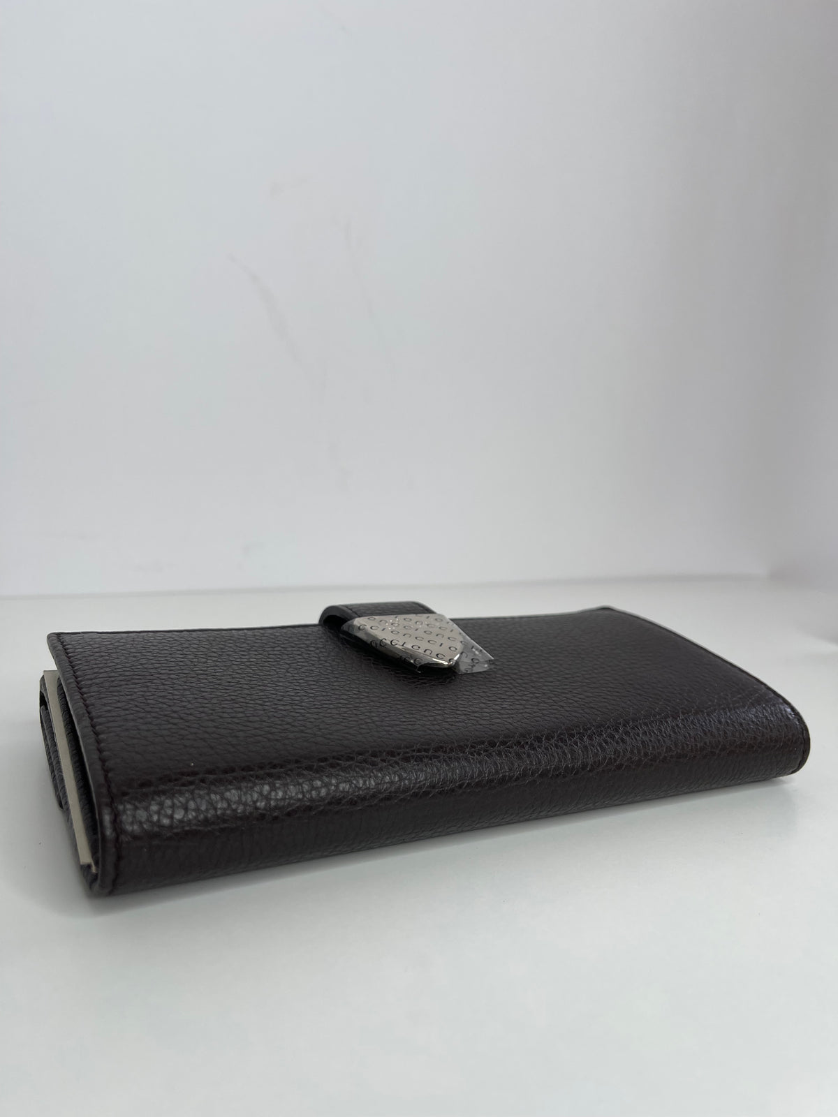 Gucci Dark Brown Leather Continental Wallet