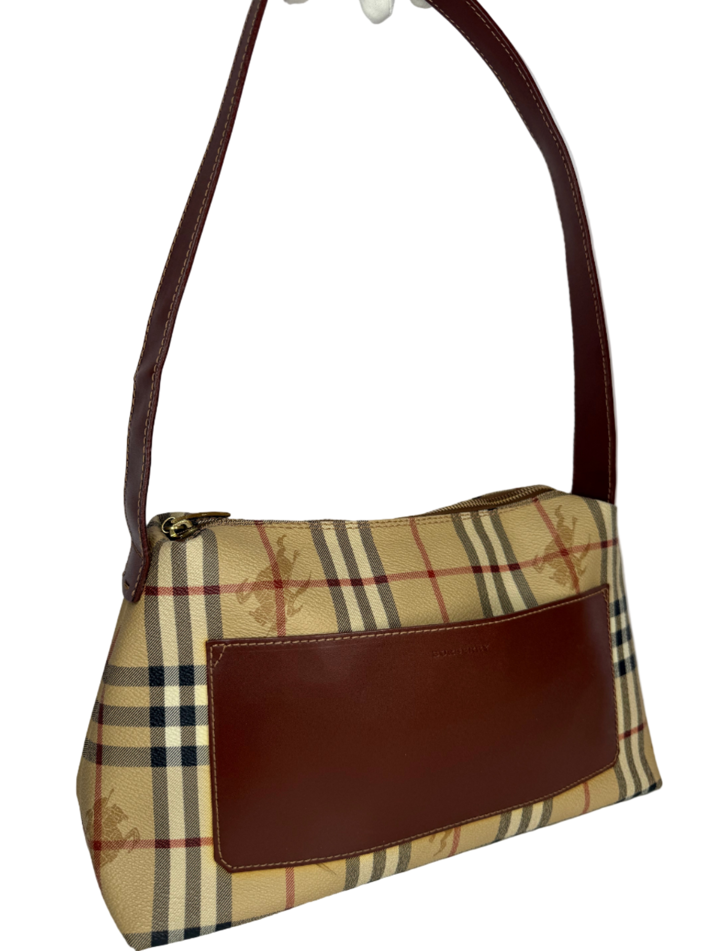 Burberry Haymarket Check Shoulder Bag