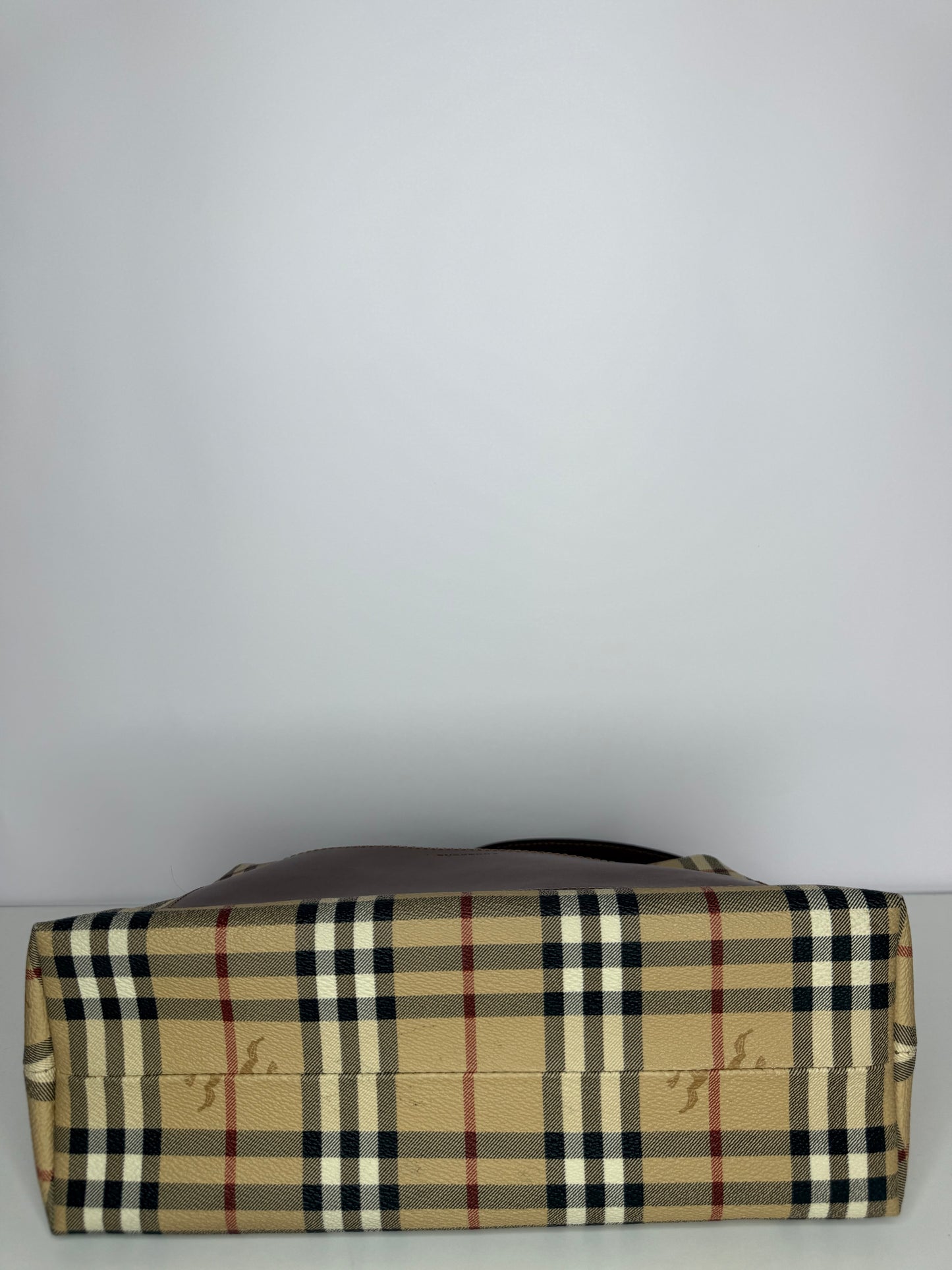 Burberry Haymarket Check Shoulder Bag