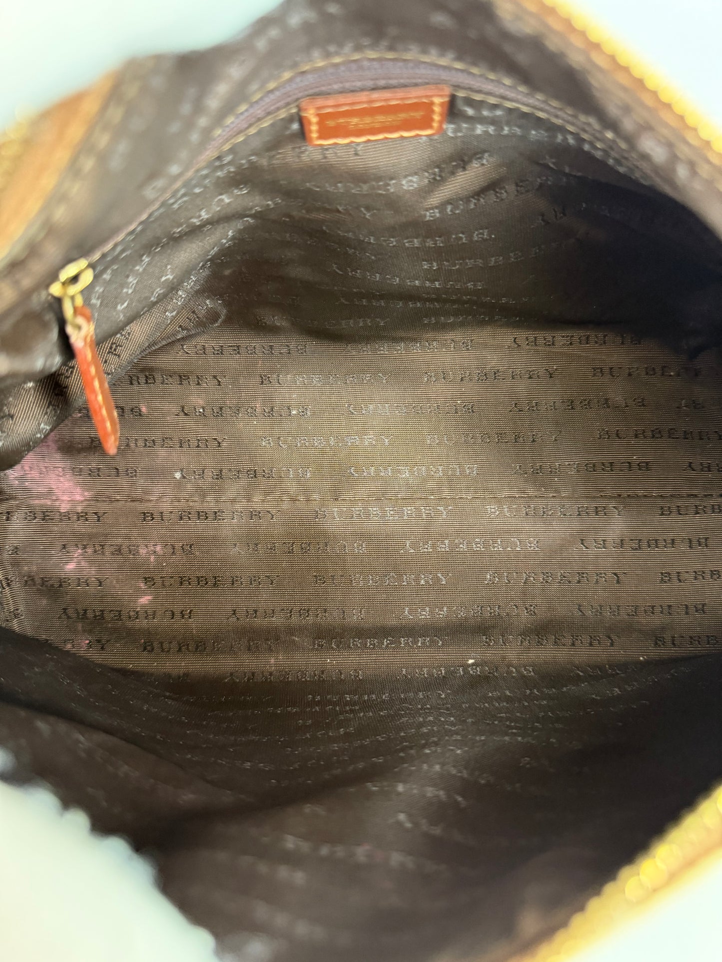 Burberry Haymarket Check Shoulder Bag