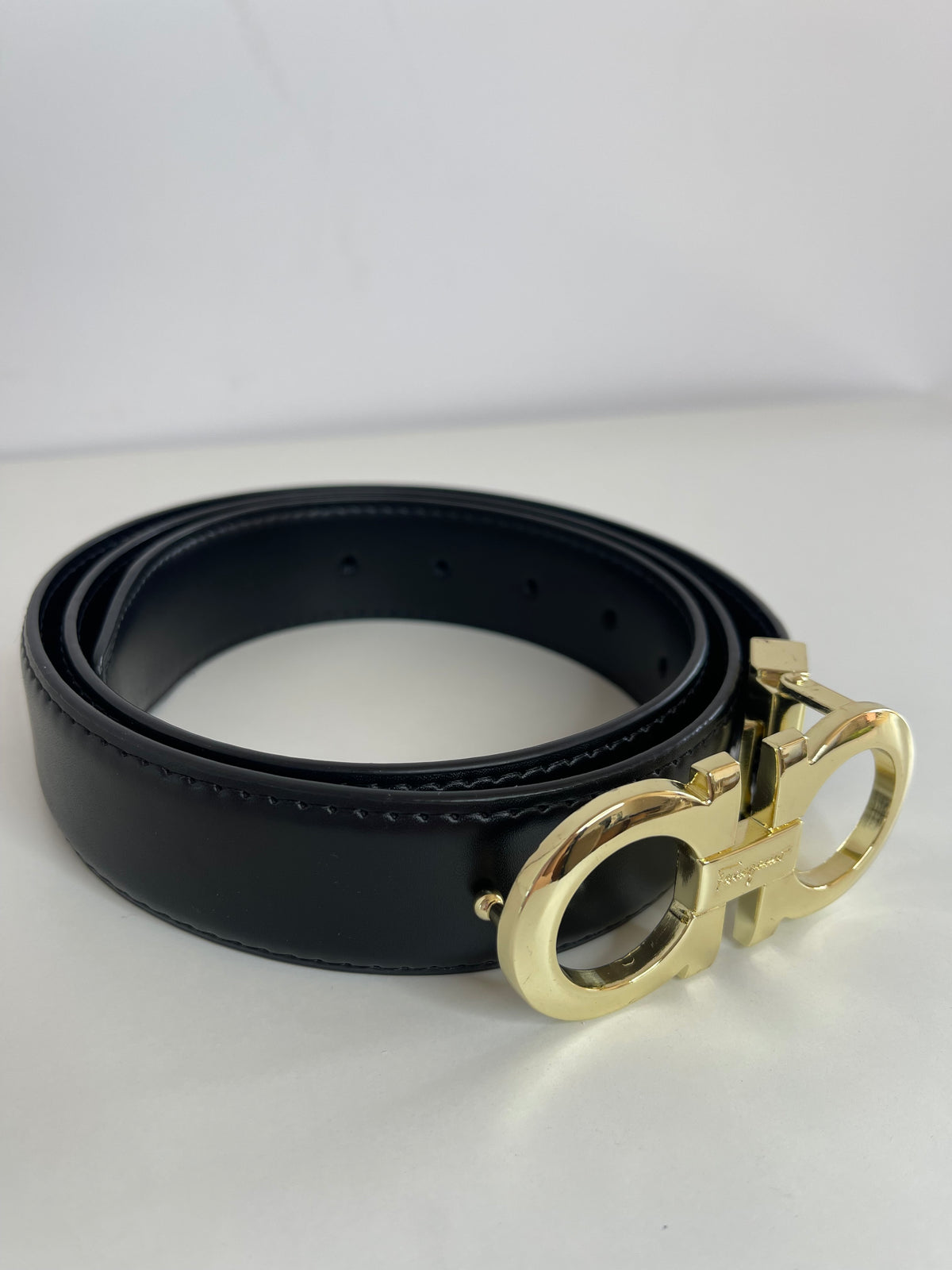 Salvatore Ferragamo Gancini Buckled Belt