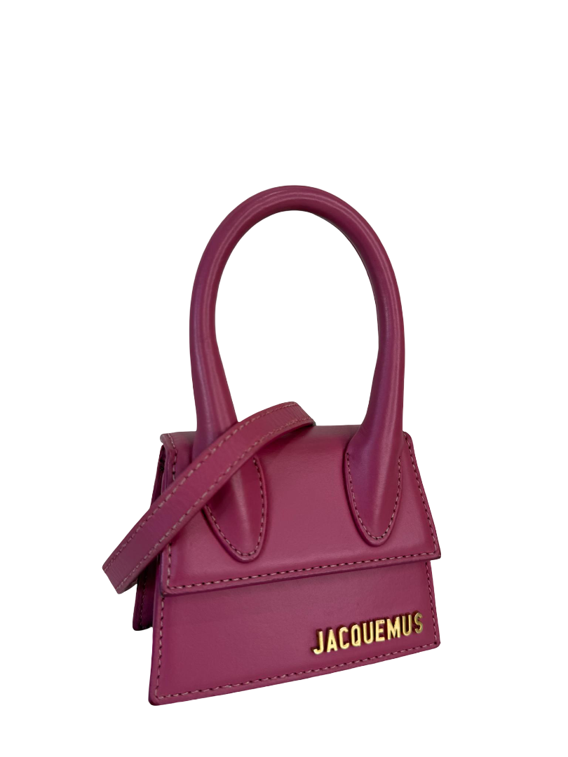Jacquemus Le Chiquito Mini Pink Leather Bag