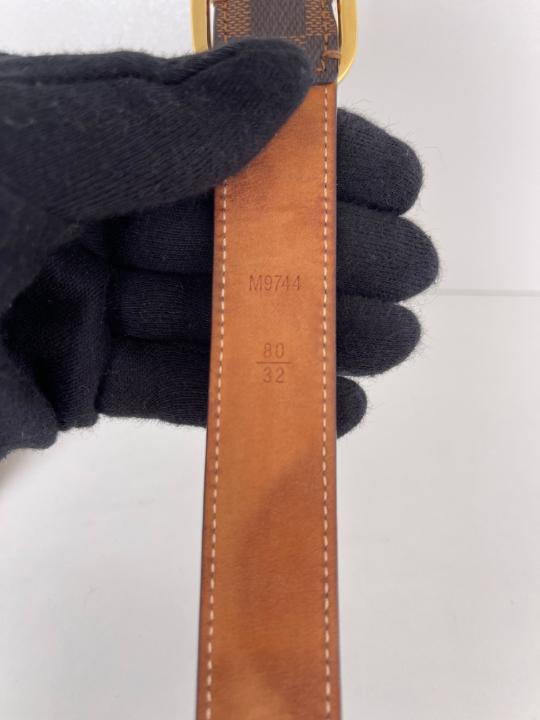 Louis Vuitton Damier Ebene Belt