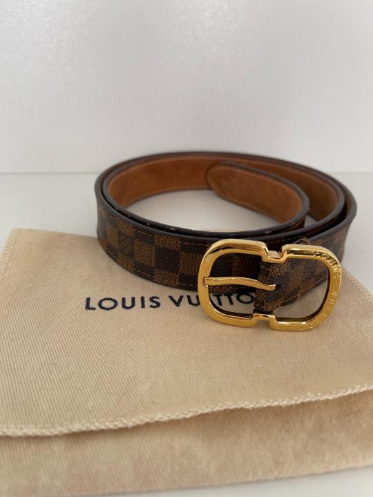 Louis Vuitton Damier Ebene Belt