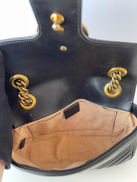 Gucci GG Marmont Mini Matelassé Shoulder Bag