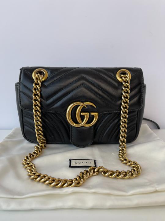 Gucci GG Marmont Mini Matelassé Shoulder Bag