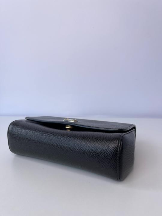Dolce & Gabbana Black Sicily Crossbody Bag