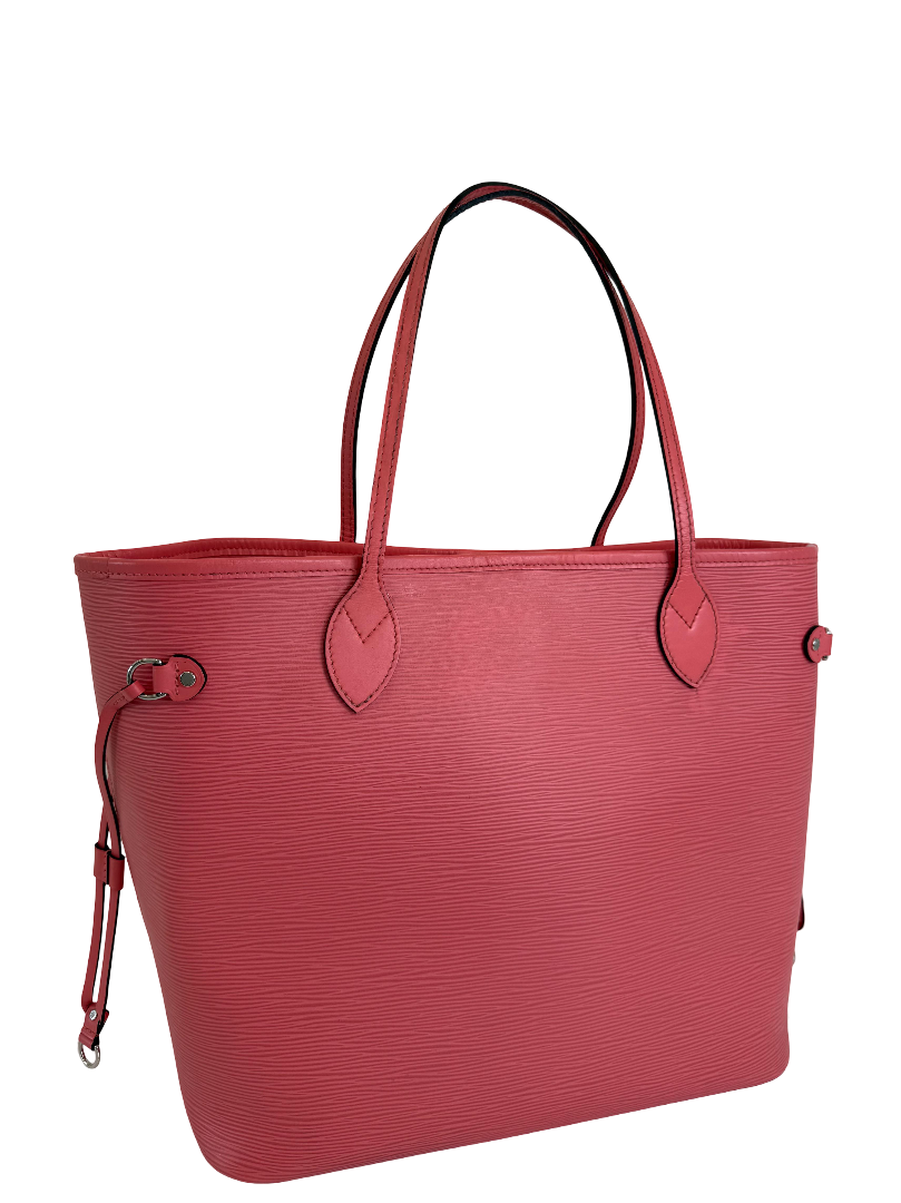 Louis Vuitton Neverfull MM Coral Epi Leather
