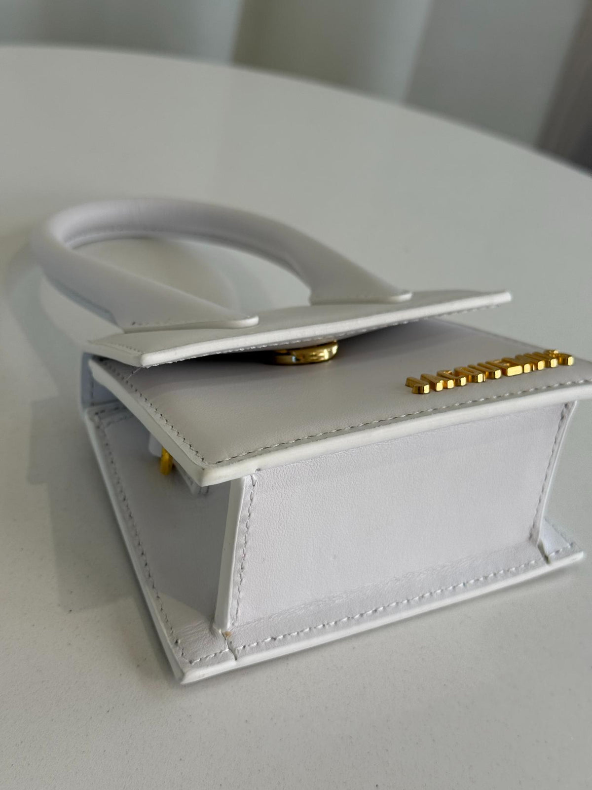 Jacquemus Le Chiquito Mini White Leather Bag