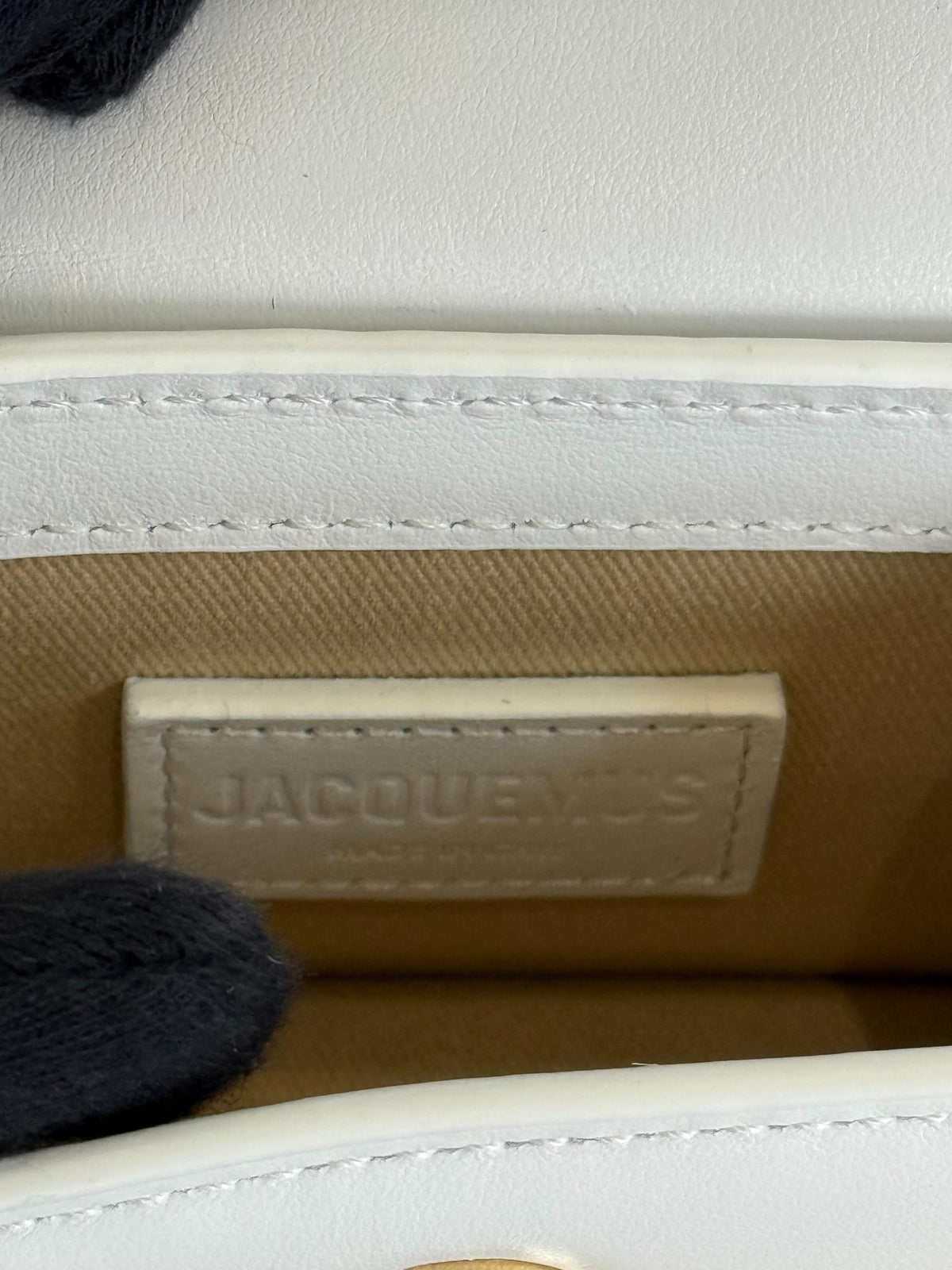 Jacquemus Le Chiquito Mini White Leather Bag