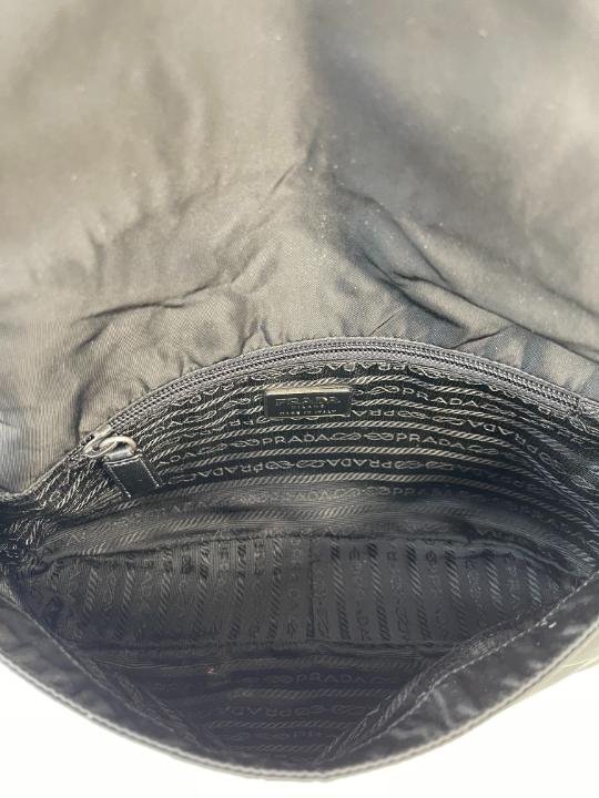Prada Black Tessuto Crossbody Bag