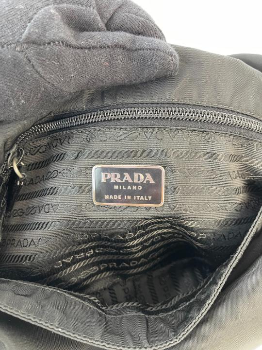 Prada Black Tessuto Crossbody Bag